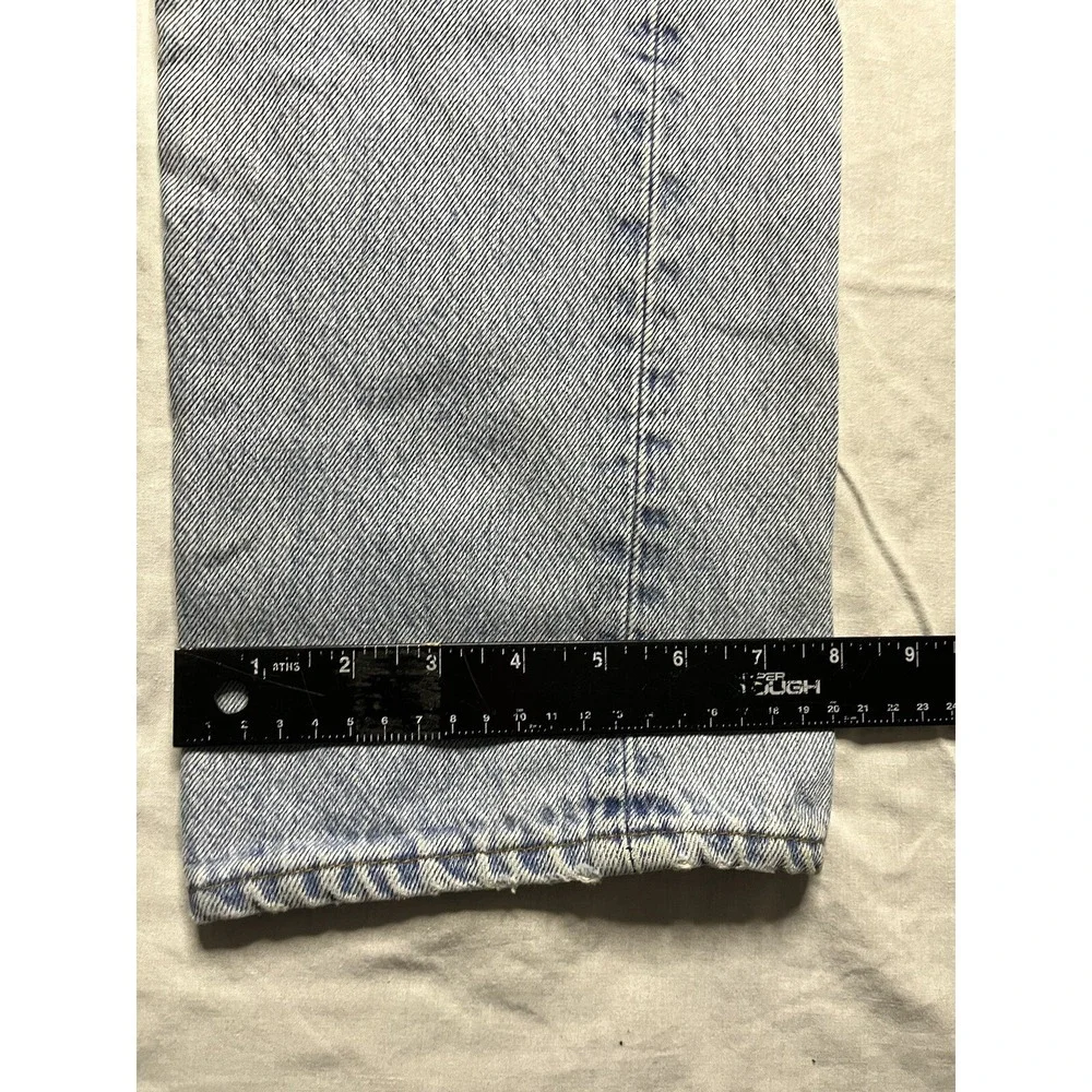 Vintage Levi's 501 Denim Jeans Men's Size 33x30 Blue Button Fly USA Made in 1995 - Picture 15 of 15
